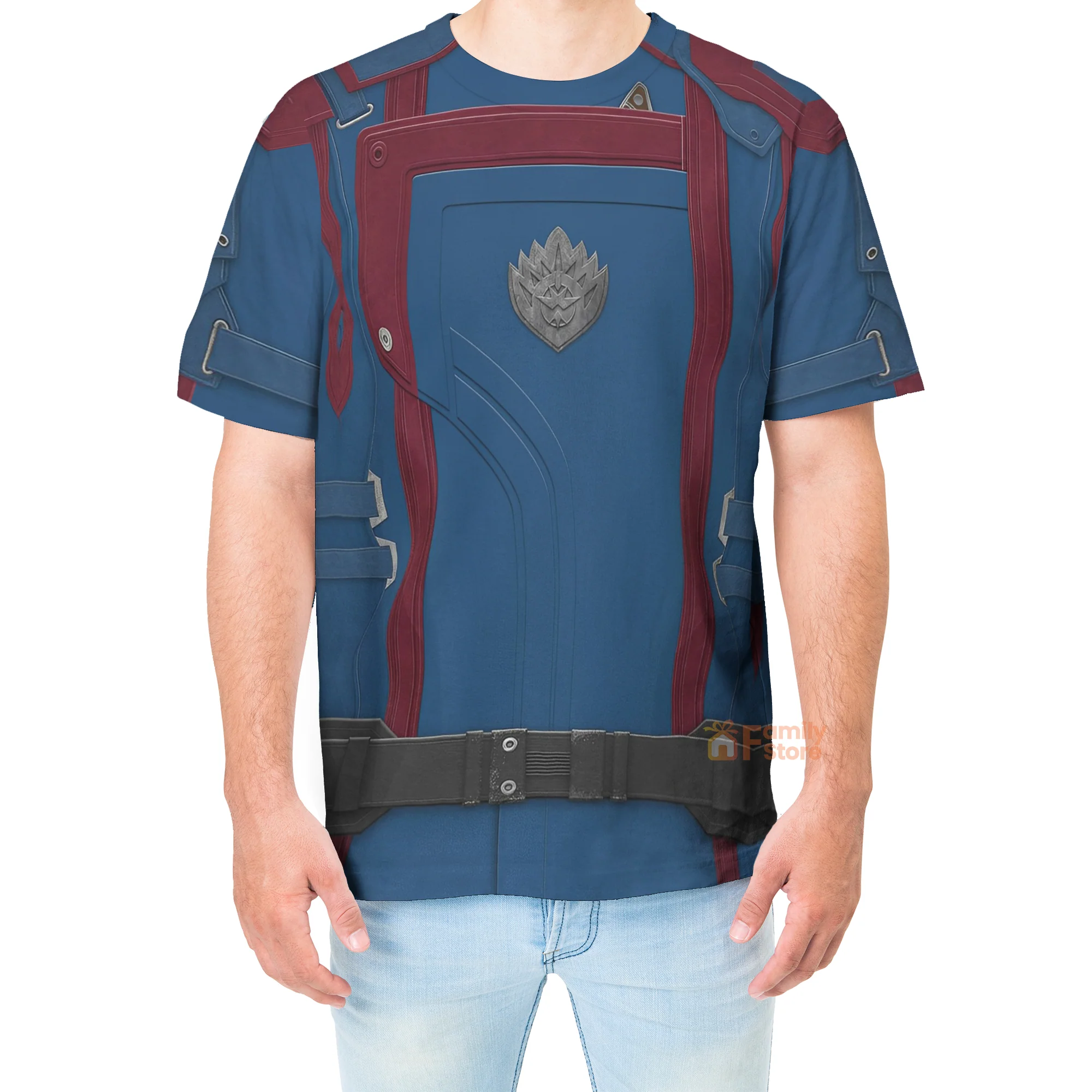 Guardians of the Galaxy Vol. 3 Costume Team Jacket Uniform Suit T-Shirt - Image 4