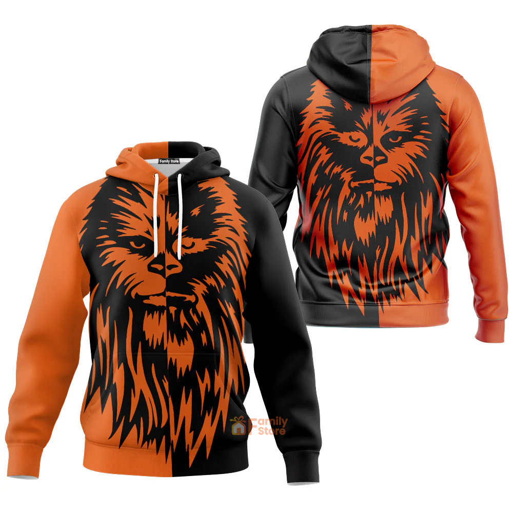 Halloween Stwa Chewbacca Hoodie For Men And Women - Image 2