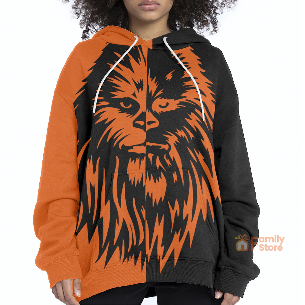 Halloween Stwa Chewbacca Hoodie For Men And Women - Image 4