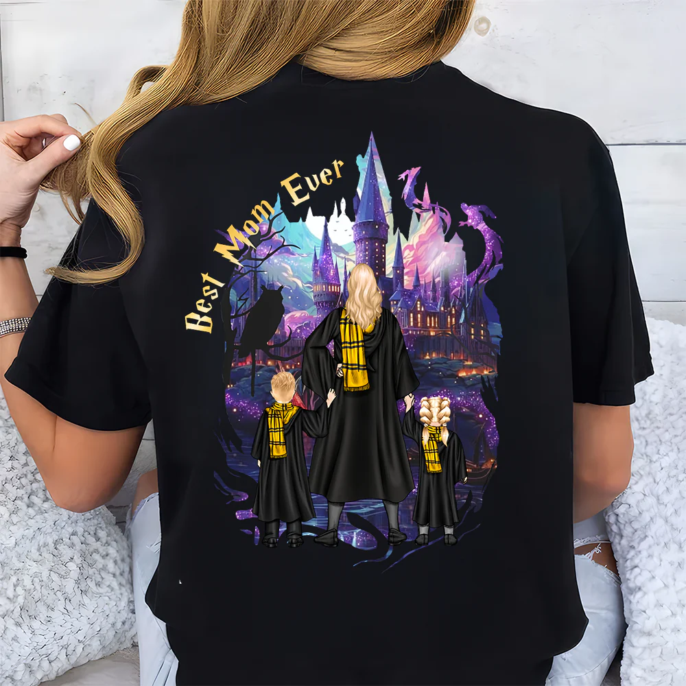HaPo Best Mom Manager Of Mischief - Personalized Shirt 2 Side - Gift For Mom - Image 4