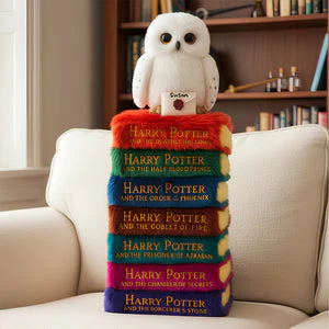 HaPo Book Lovers - Personalized Custom Shape Pillow - Christmas Gift HH01 - Image 4