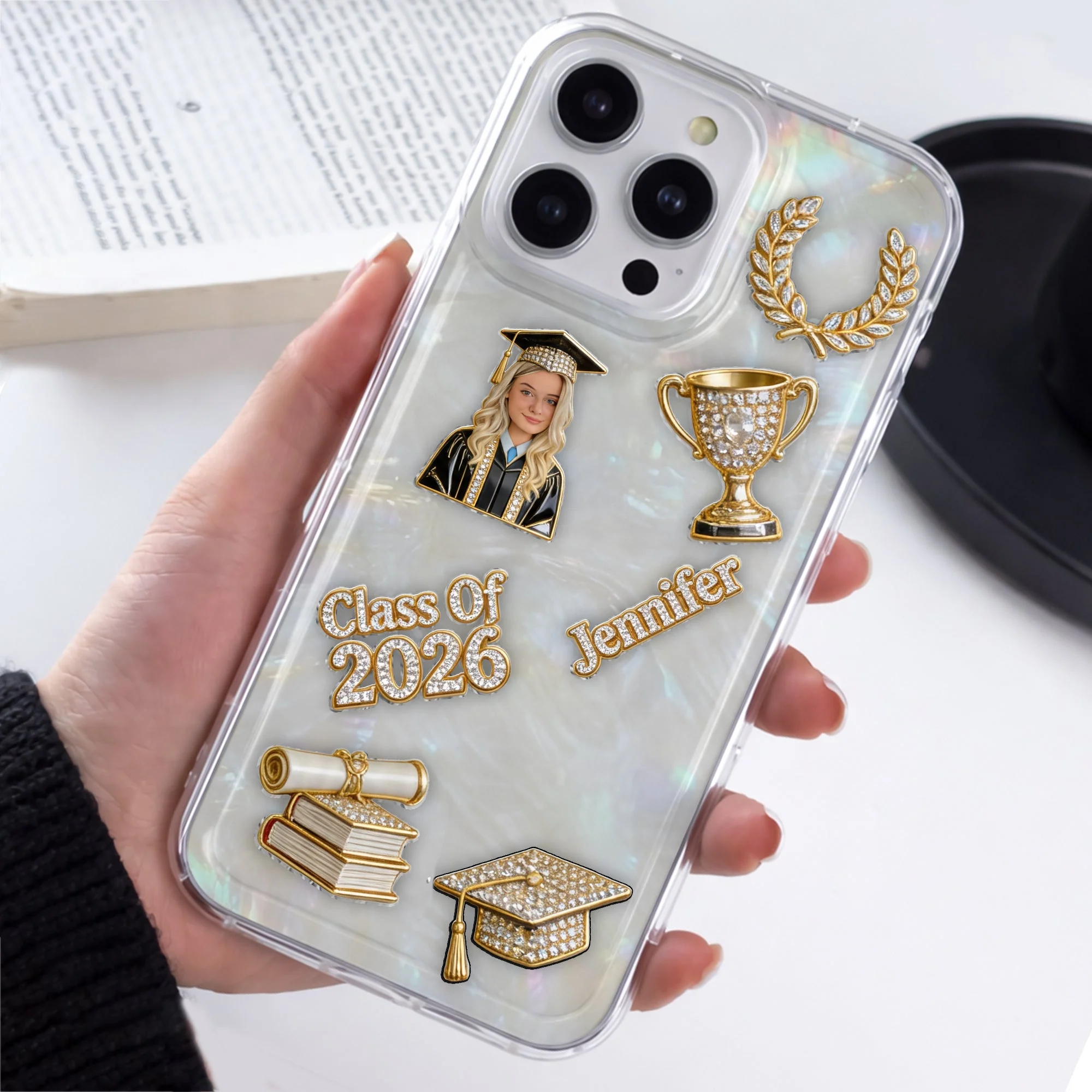 Happy Graduation Class Of 2026 - Personalized Phone Case - Gift For Graduates - Image 3