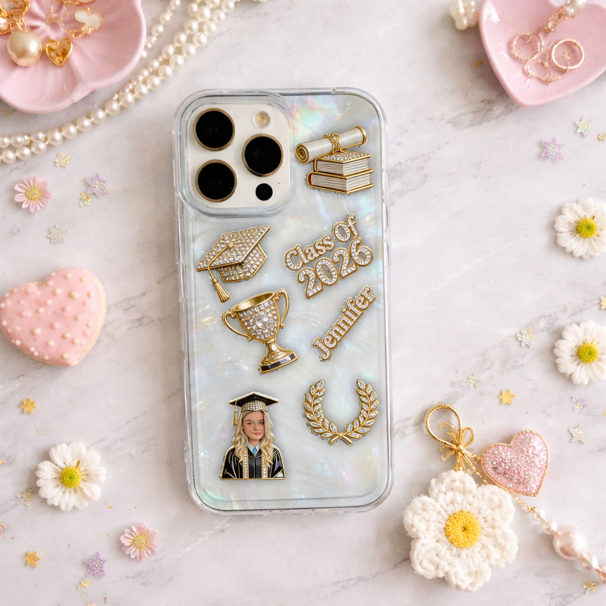 Happy Graduation Class Of 2026 - Personalized Phone Case - Gift For Graduates - Image 5