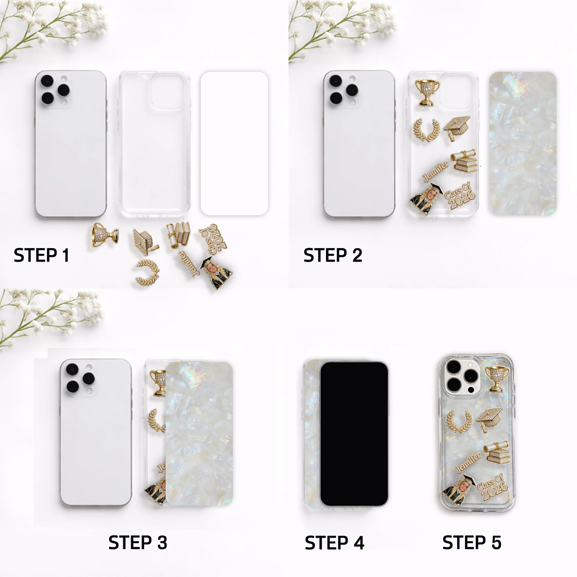 Happy Graduation Class Of 2026 - Personalized Phone Case - Gift For Graduates - Image 6