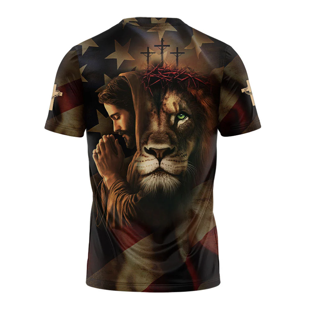 He Died For Me And Now I Live For Him 3D TShirt - Image 2