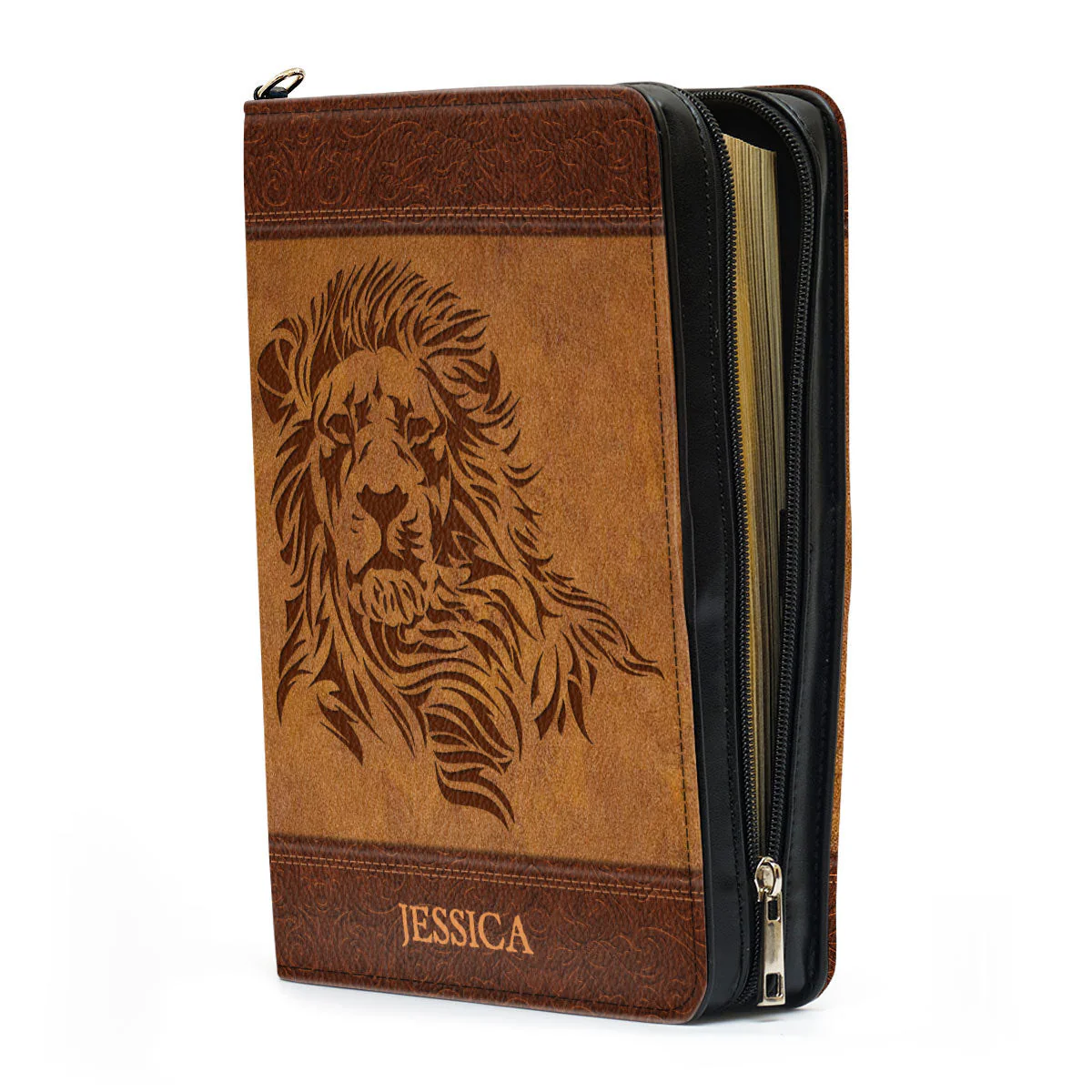 He Is My Rock And My Salvation - Beautiful Personalized Bible Covers - AT4082409 - Image 4