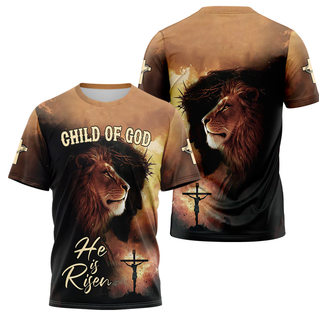 He Is Risen 3D TShirt - Image 3