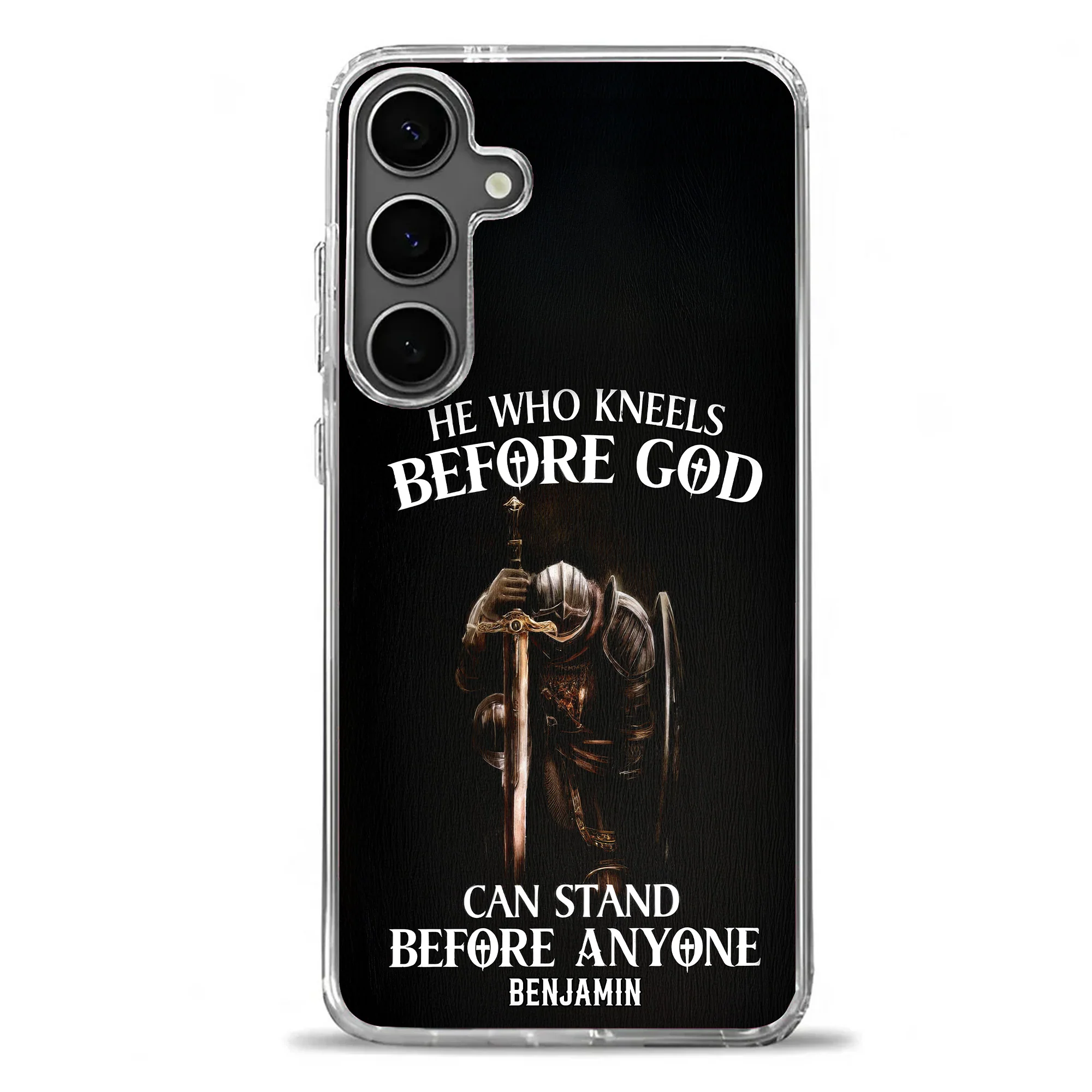 He Who Kneels Before God - Personalized Phone Case TD118 - Image 2