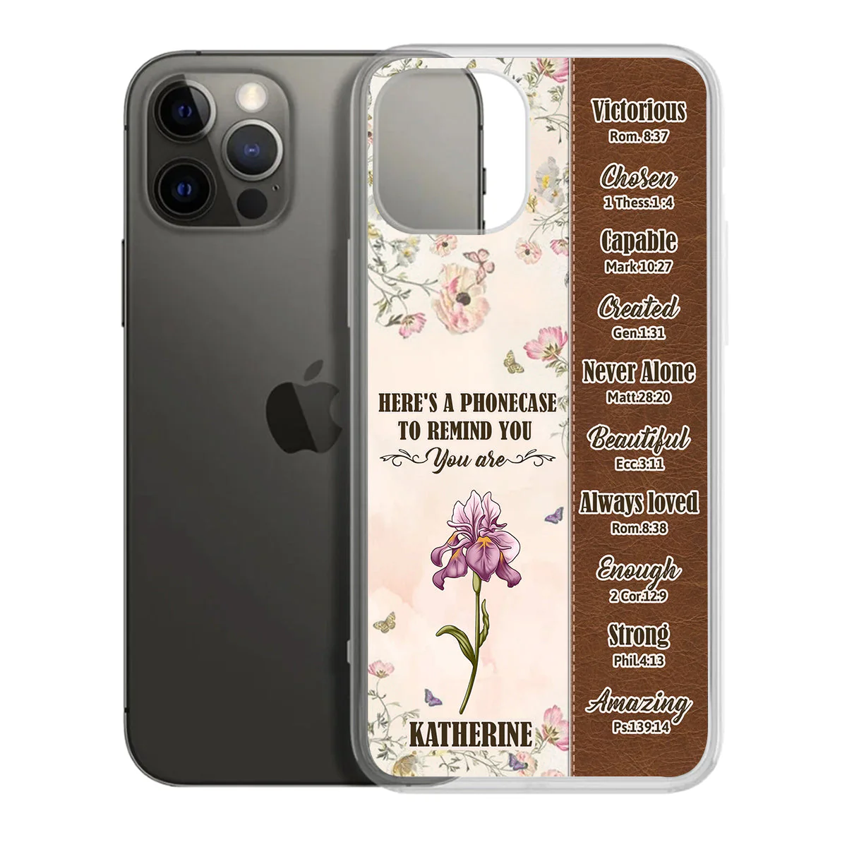 Here's A Phone Case To Remind You - Personalized Phone Case TD118 - Image 6