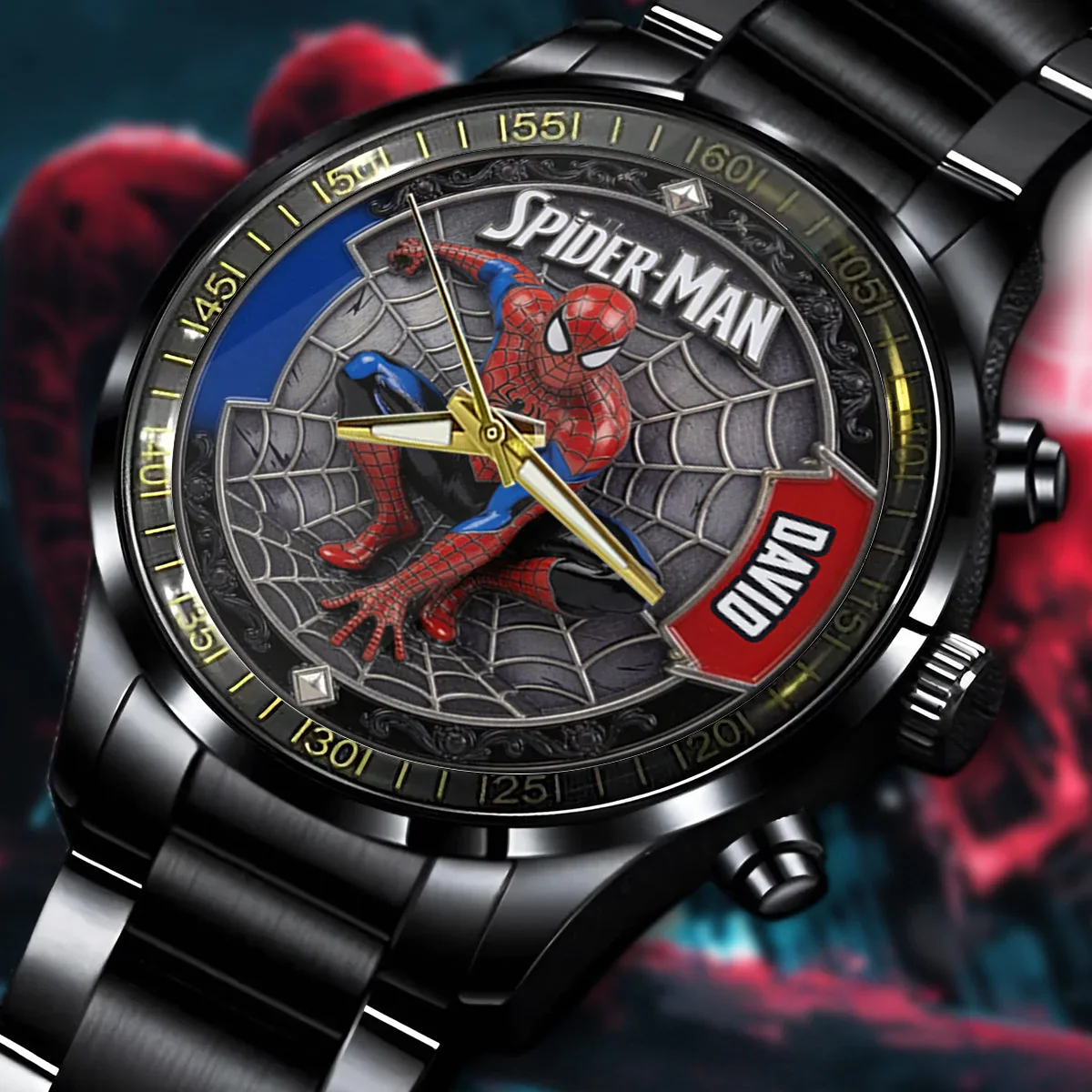 Hero - Personalized Hand Watch - Gift For Him, Fan Movies - DCCo