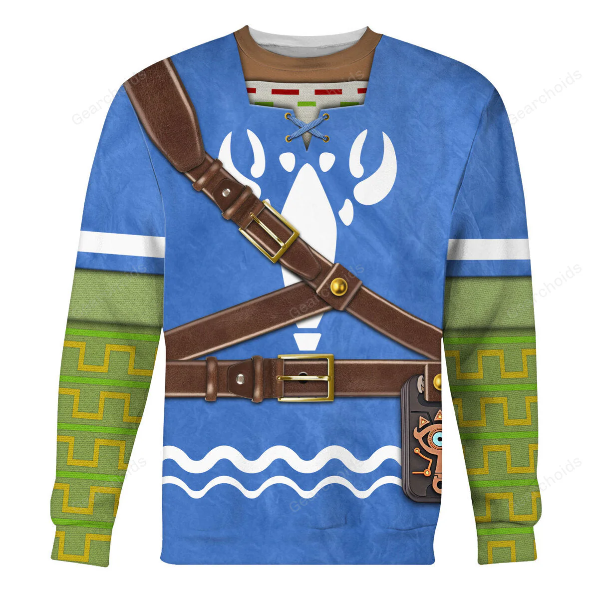Hero's Clothes - Wind Waker Attire Hoodie Sweatshirt Sweatpants ZDHS39 - Image 4