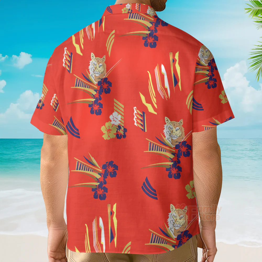 Tony Montana Al Pacino In Scarface Summer Short Sleeve Hawaiian Shirt - Image 5