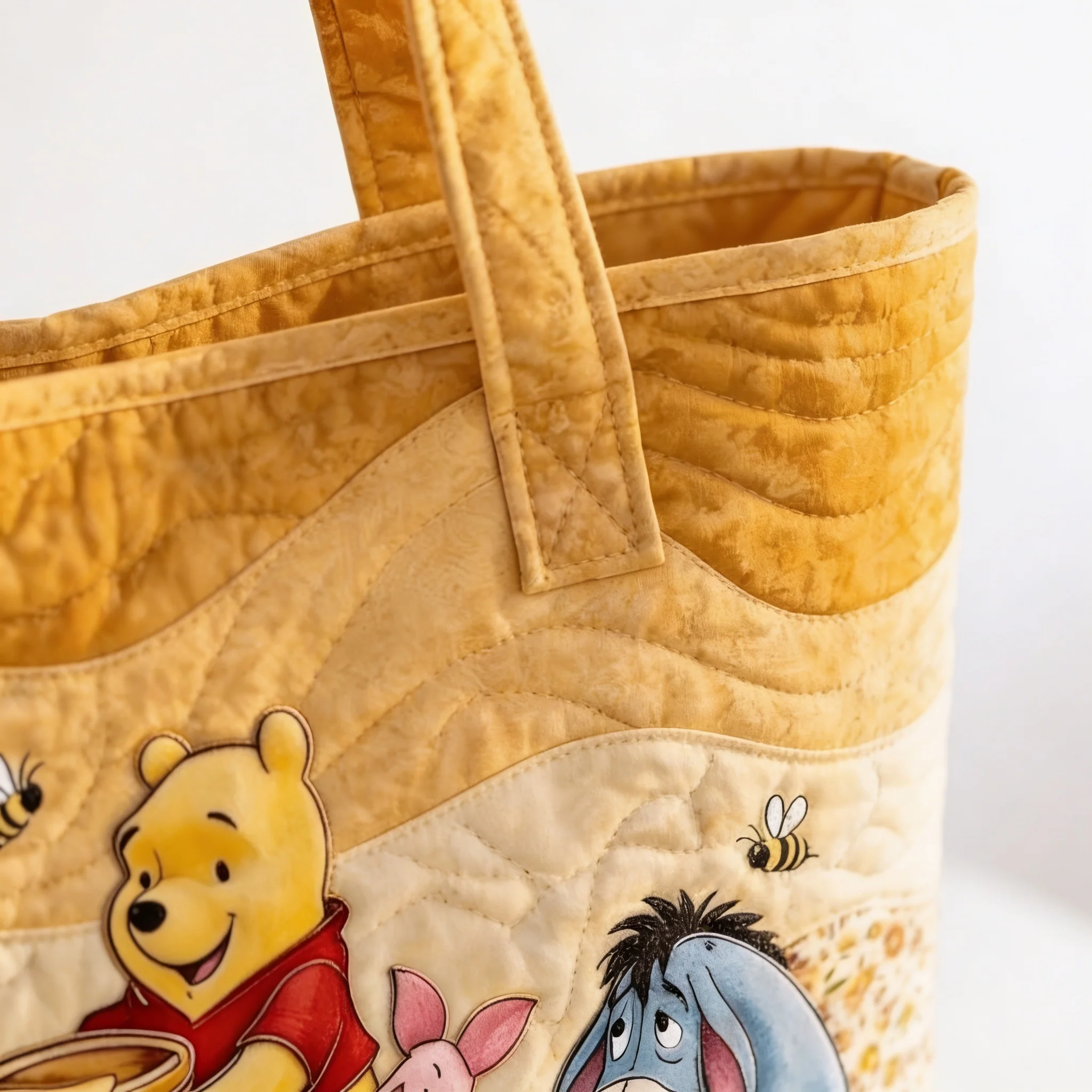 Honey Bear And Friends 100th Anniversary - Personalized Quilted Tote Bag - Gift For Movie Fans - DSNY - Image 3