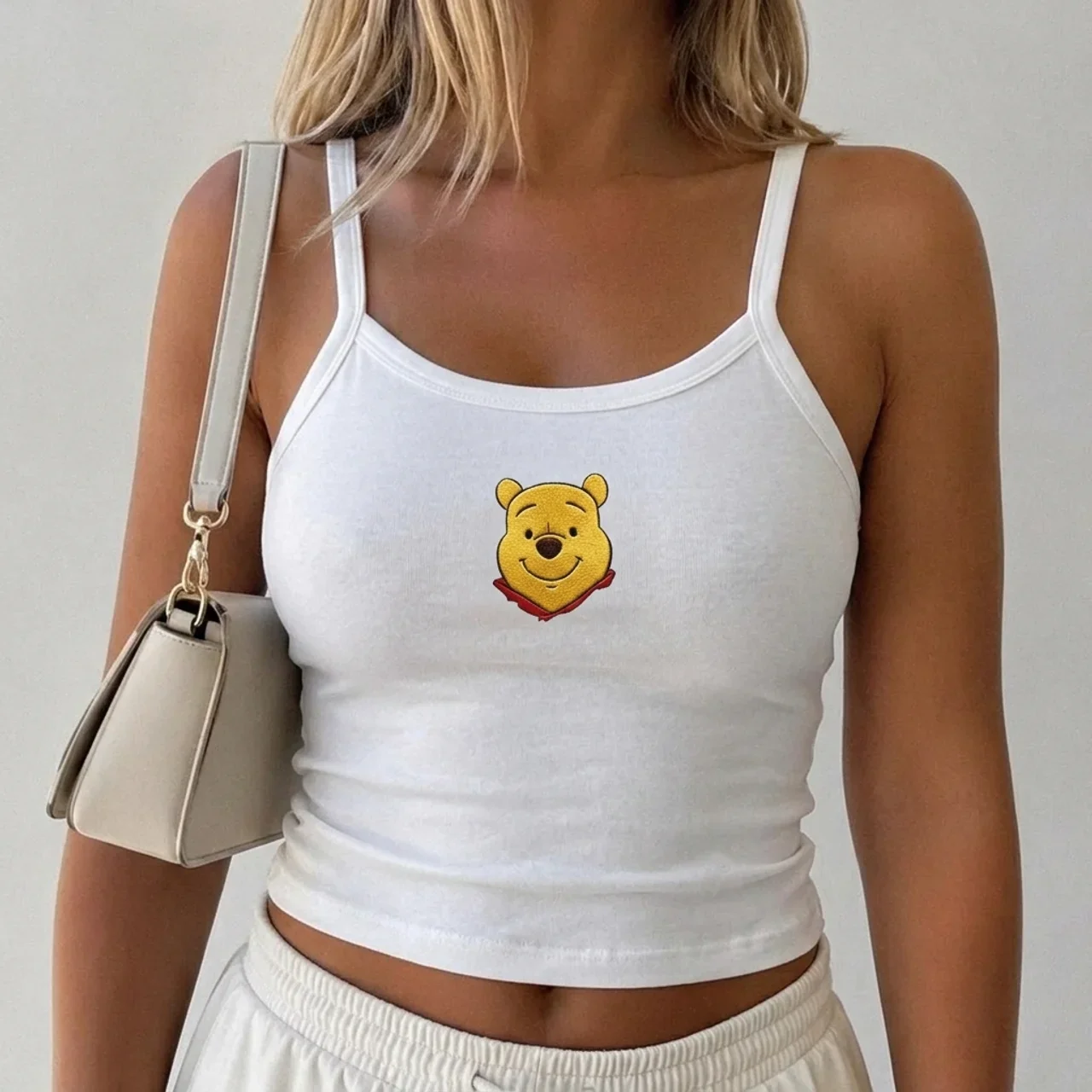 Honey Bear Characters - Personalized Embroidery Tank Top - Gift For Her, Movie Fans - DSNY
