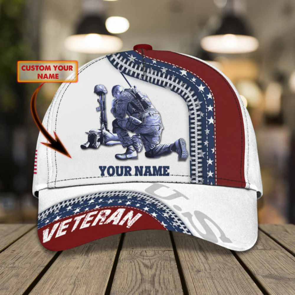 Honor The Fallen Veteran Memorial - Personalized Classic Cap - Patriotic Gift For Veterans | HN02