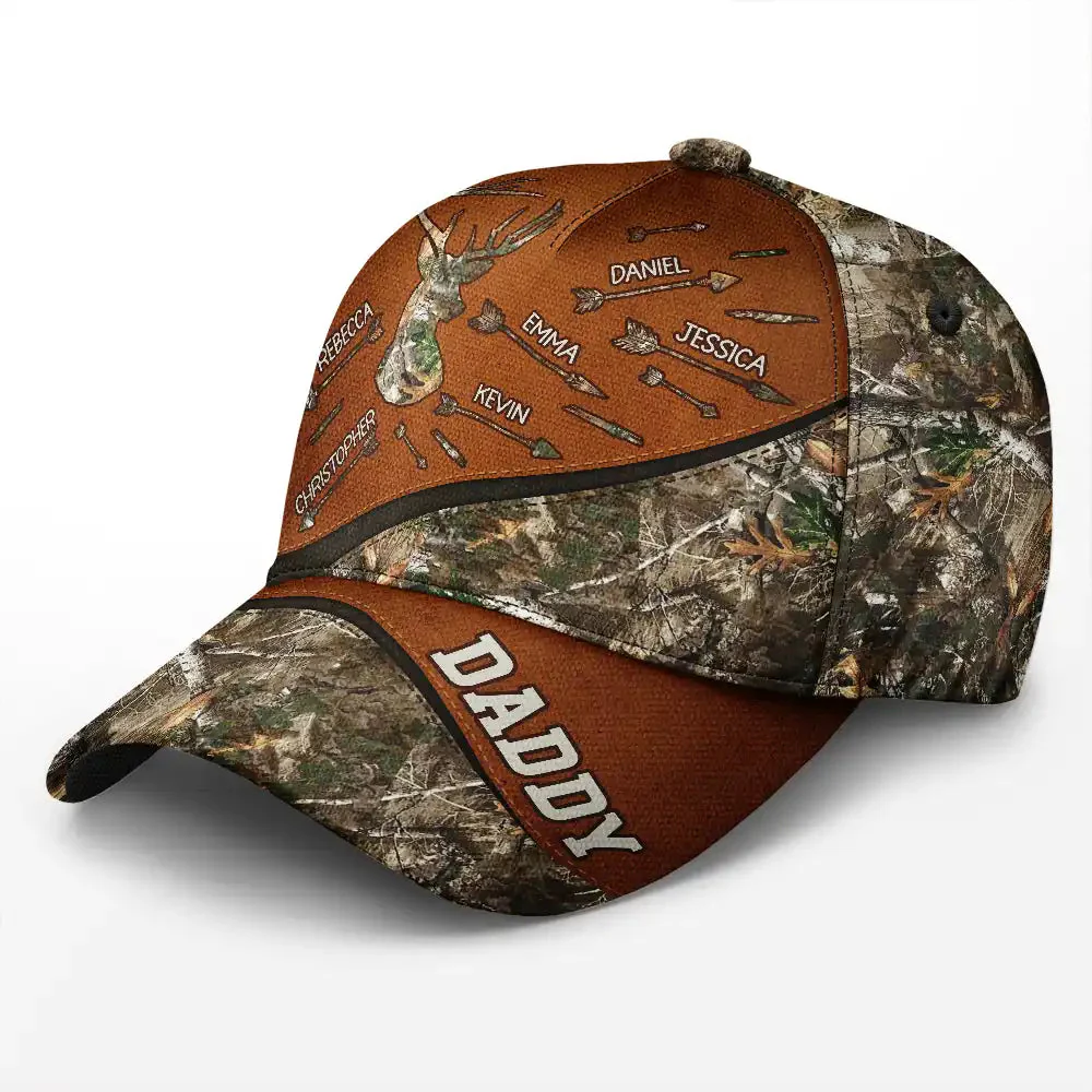 Hunting Dad Grandpa  - Personalized Classic Cap - Gift For Dad, Grandpa, Father's Day | NA94 - Image 2