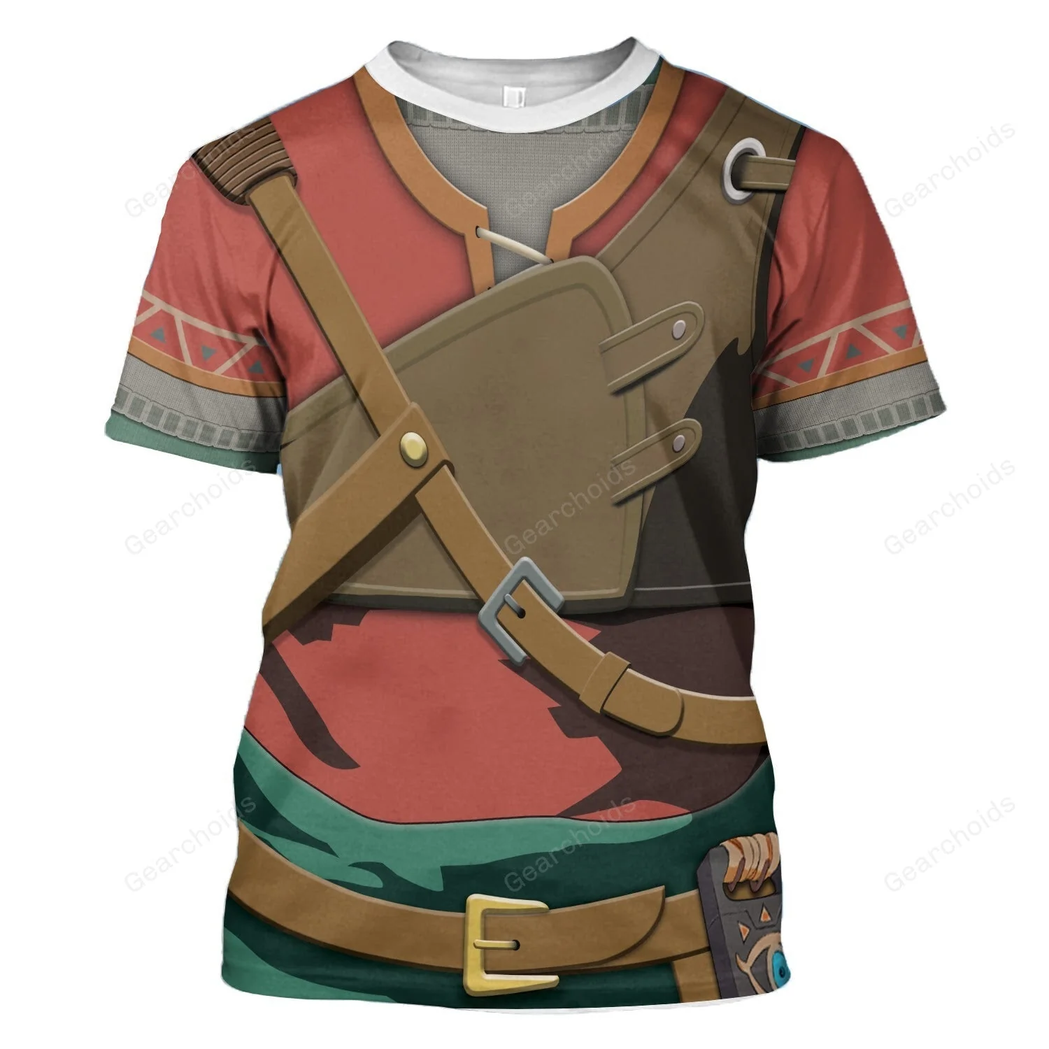 Hylian Armor Cosplay Hoodie Sweatshirt Sweatpants ZDHS72 - Image 9