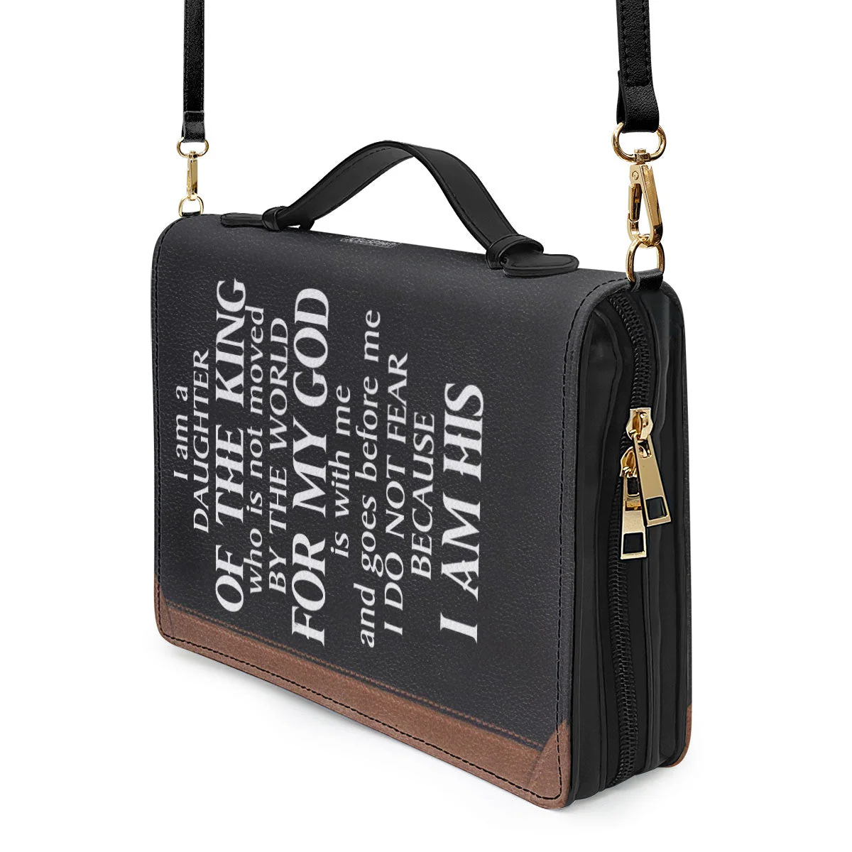 I Am A Daughter Of The King - Personalized Bible Cover - Image 5