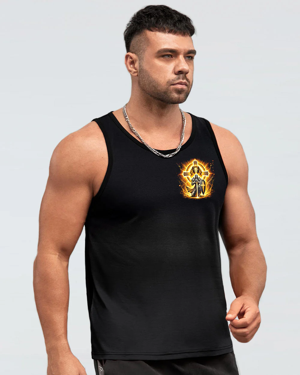 I Am A Warrior In The Army Of God Men's All Over Print Shirt - td2610243 - Image 15