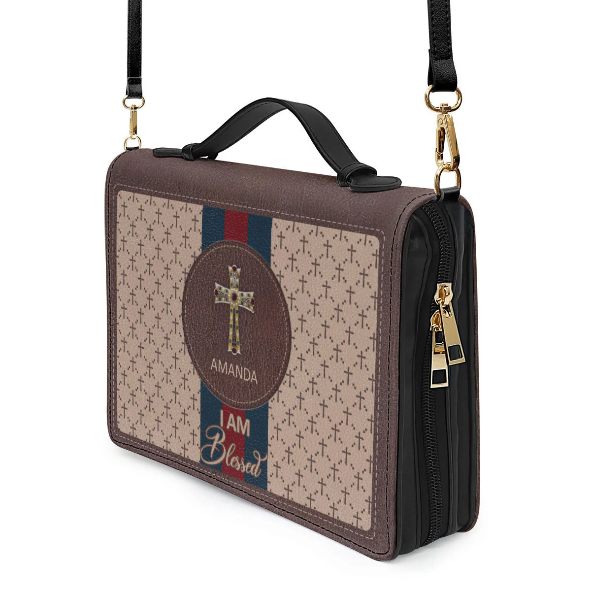 I Am Blessed - Thoughtful Gift For Christians - Personalized Bible Covers - AT4080717 - Image 5
