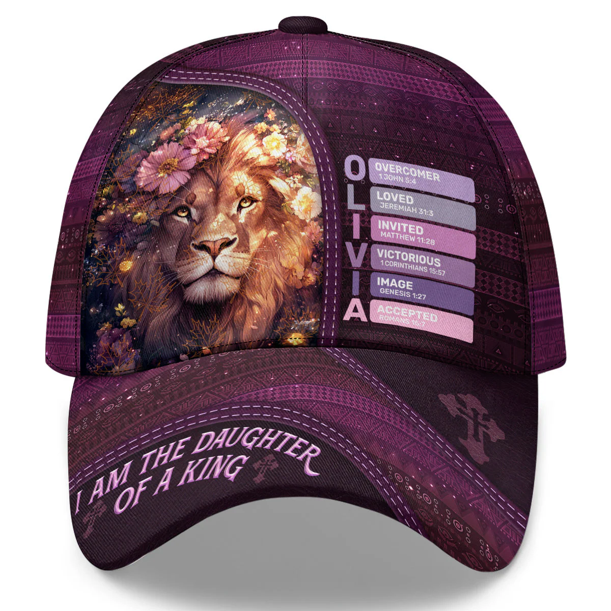 I Am The Daughter Of A King - Personalized Classic Cap