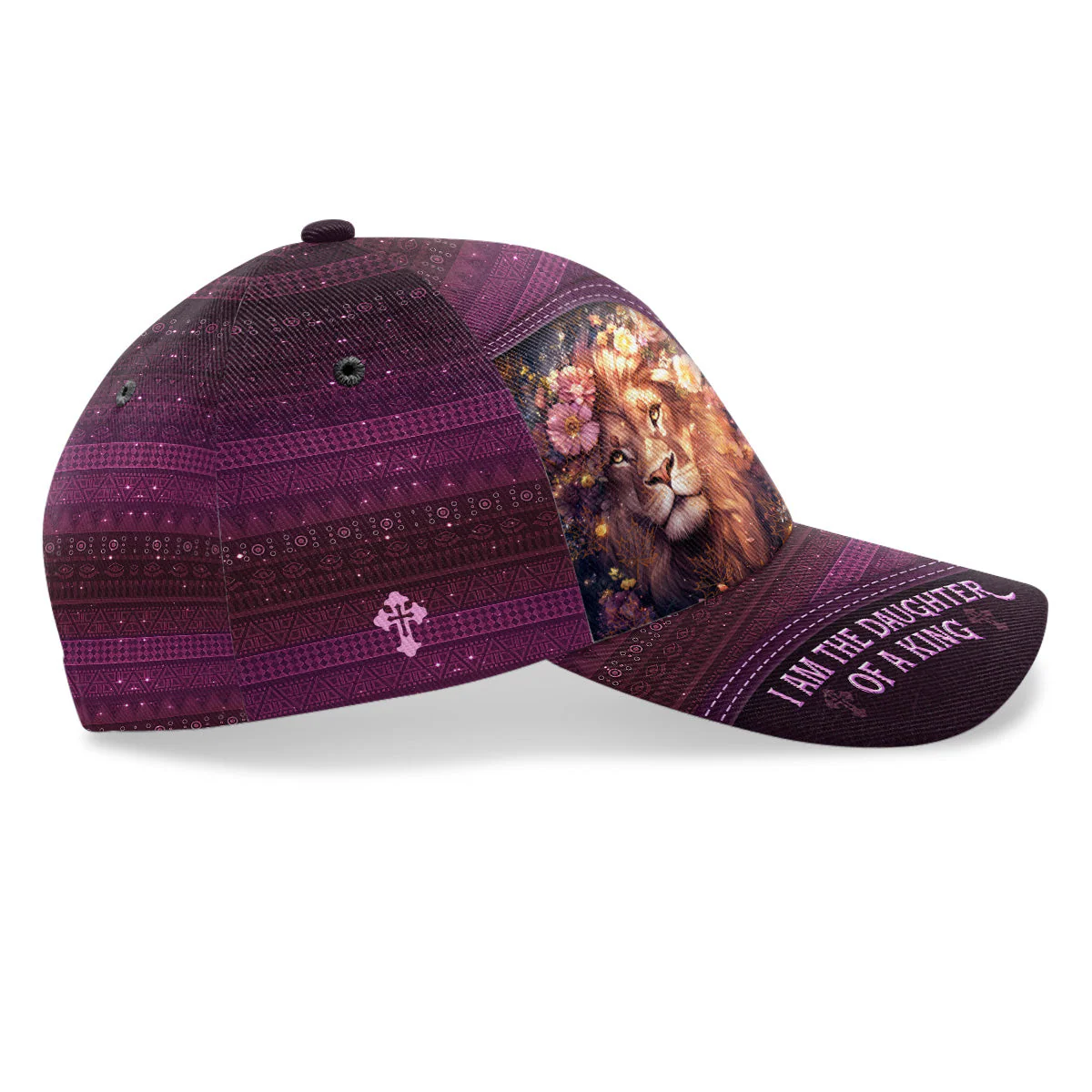 I Am The Daughter Of A King - Personalized Classic Cap - Image 4