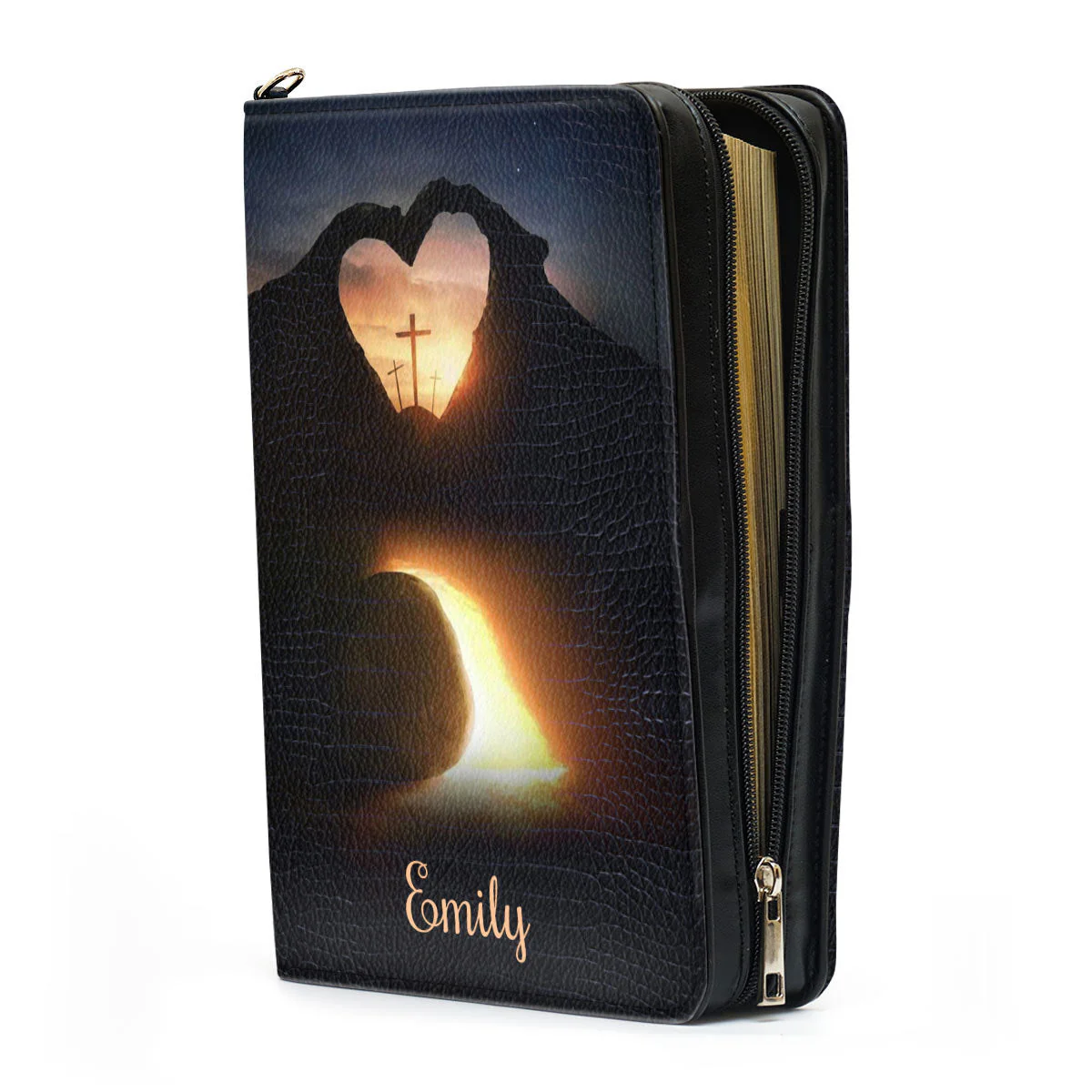 I Am The Light Of The World - Thoughtful Gift For Christians - Personalized Bible Covers - AT4080718 - Image 4