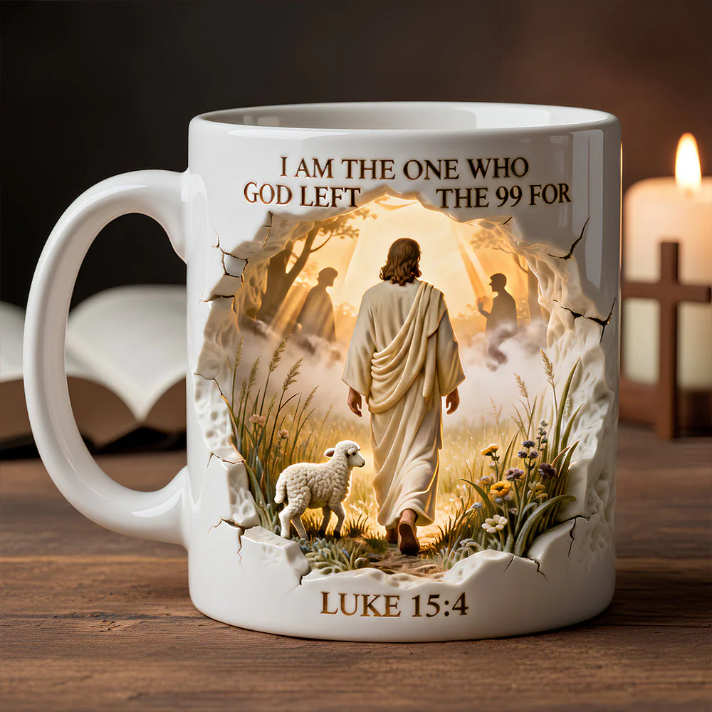 I Am The One Who God Left - Personalized Mug - Gift For Christians HH01