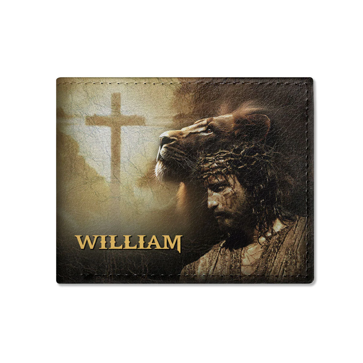 I Am The Son Of A King - Personalized Folded Wallet For Men - Image 2