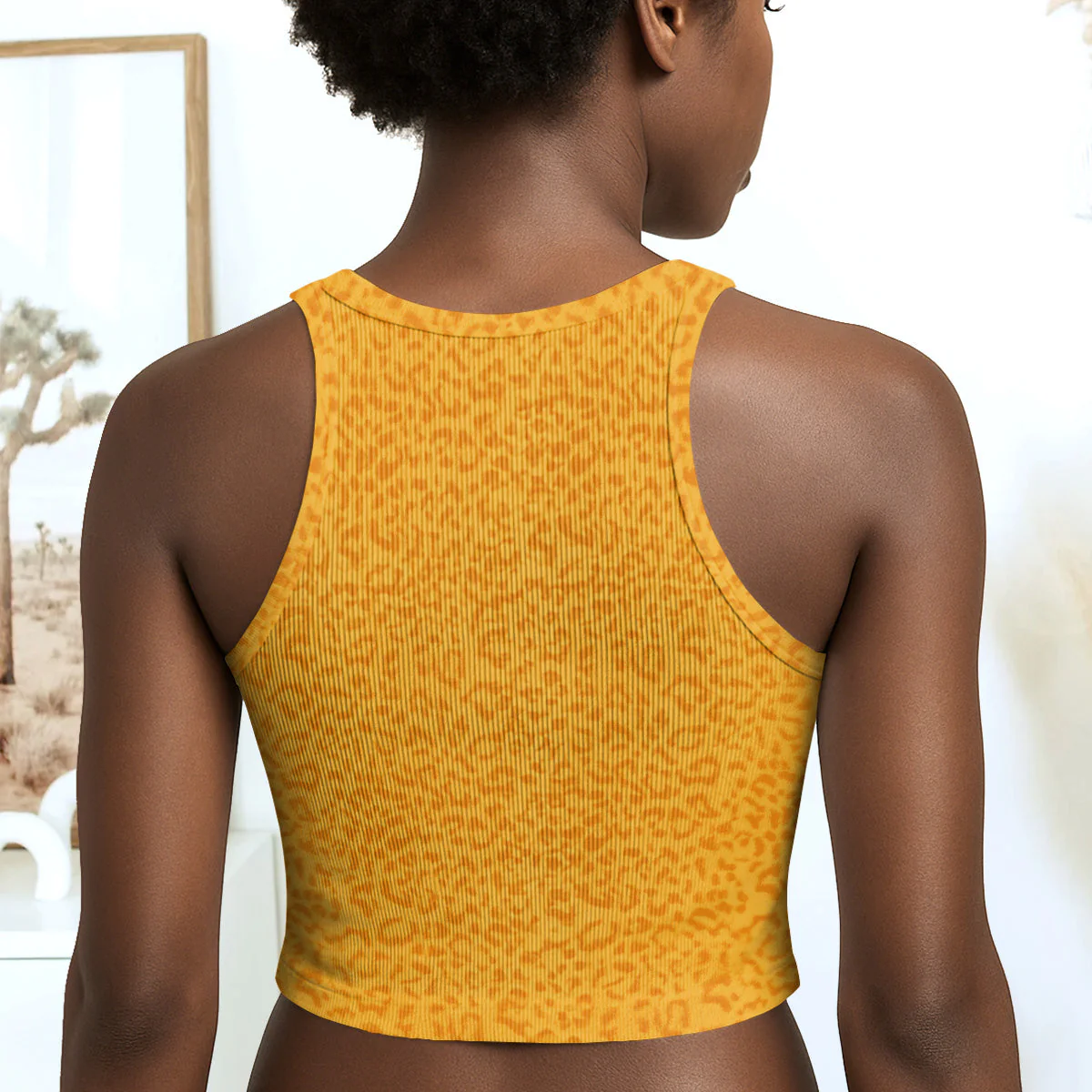 I Am The Storm - Personalized Leggings & Crop Tank Top HN02 - Image 3