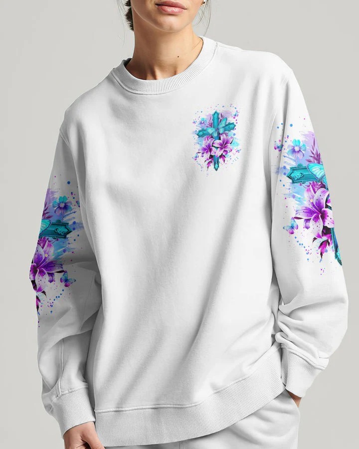 I Believe In God - Women's All Over Print Shirt - AT407003 - Image 7