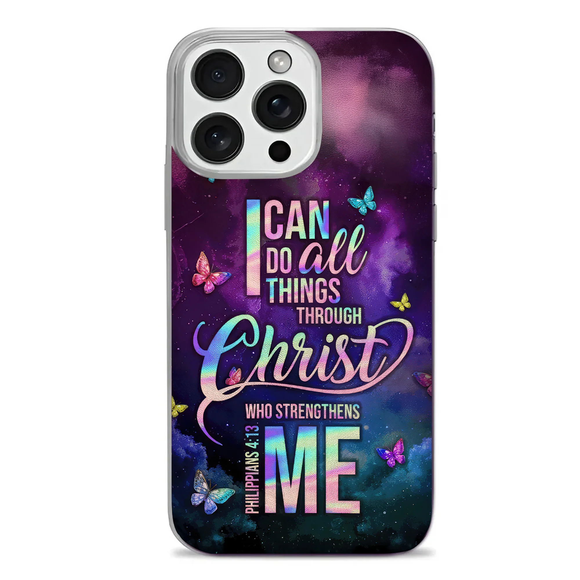TD118  I Can Do All Things Through Christ - Christian Phone Case