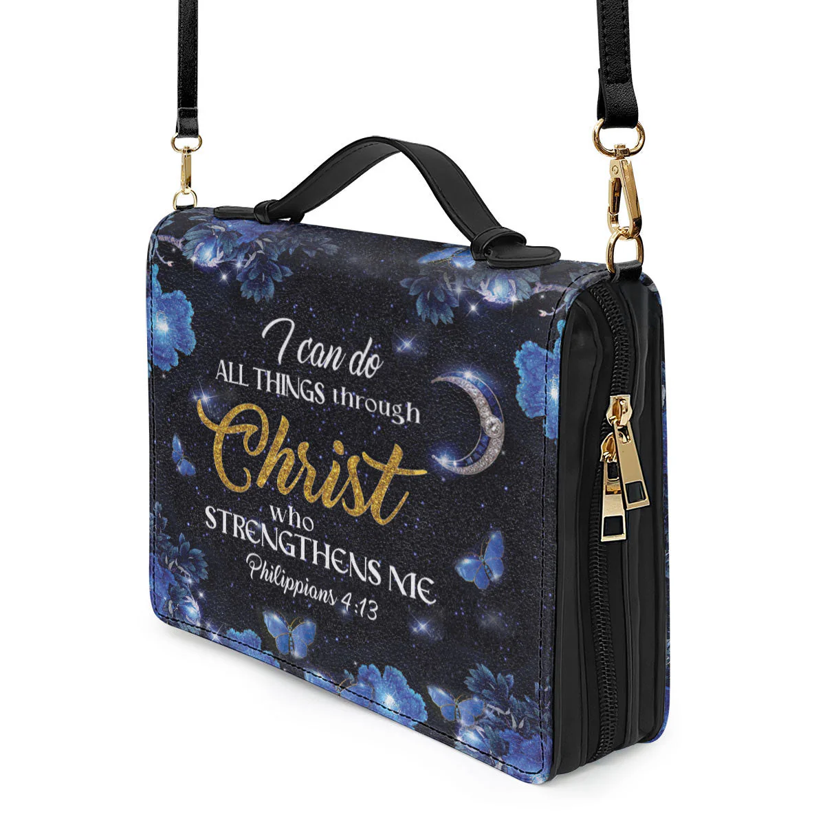 I Can Do All Things Through Christ - Thoughtful Gift For Christians - Personalized Bible Covers - AT4080820 - Image 5