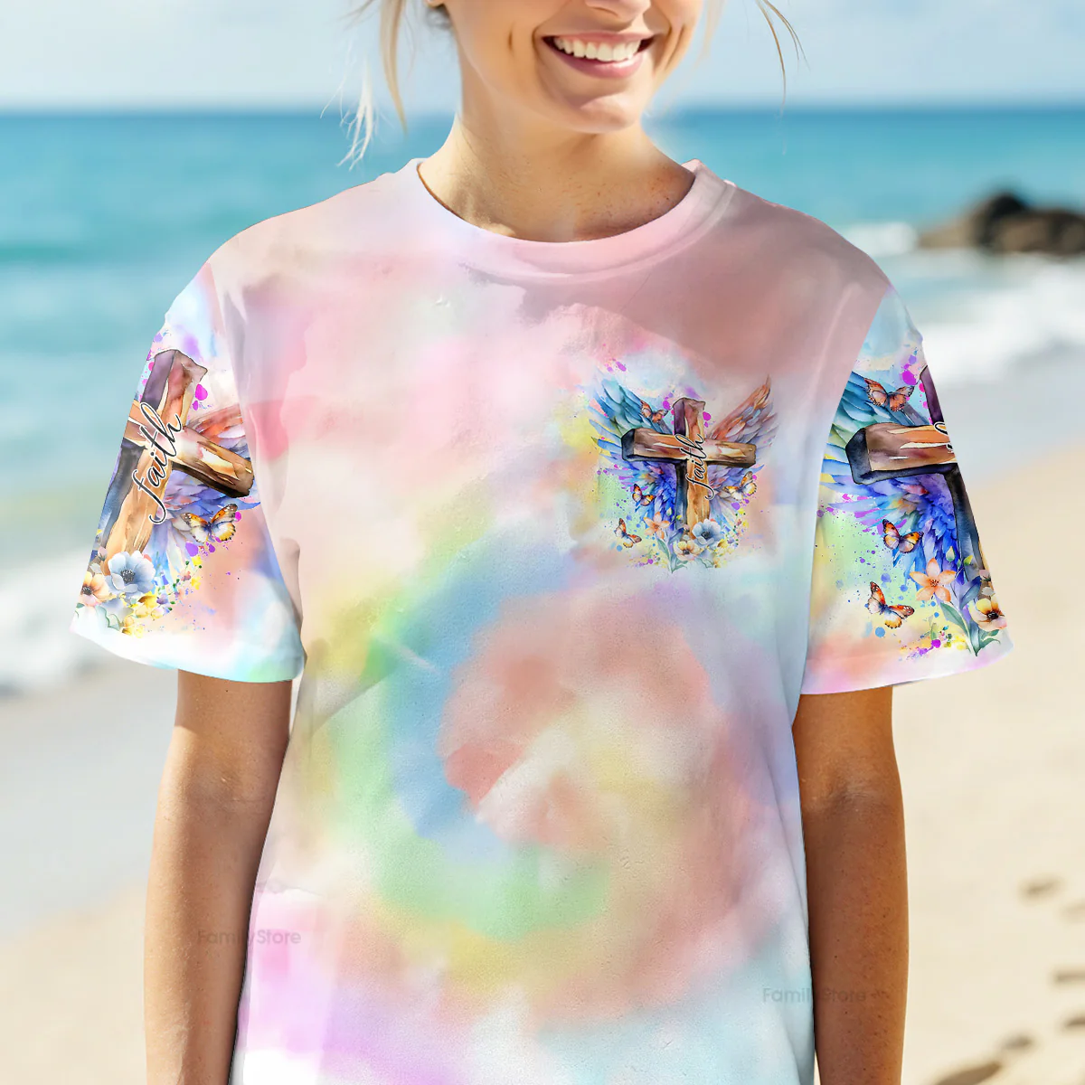 I Can Do All Things Women's All Over Print Shirt - 1007235 - Image 5