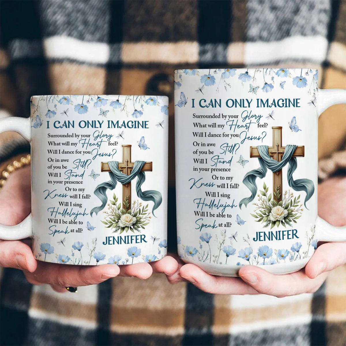I Can Only Image - Personalized Ceramic Coffee Mug HL128 - Image 4