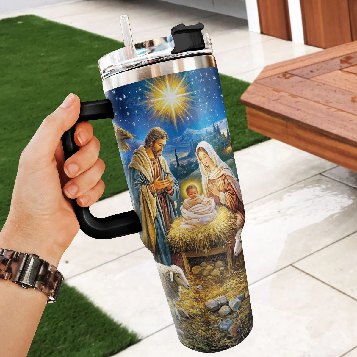 I Can Only Imagine | Personalized Stainless Steel Tumbler - Image 2