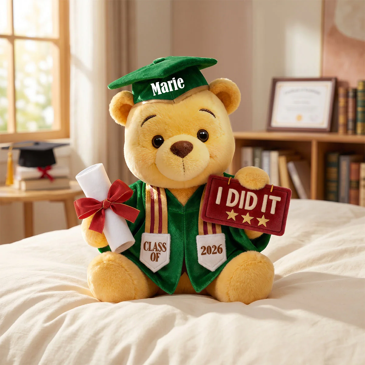 I Did It - Class Of 2026 - Personalized Graduation Pillow - Gift For Graduates - Image 2