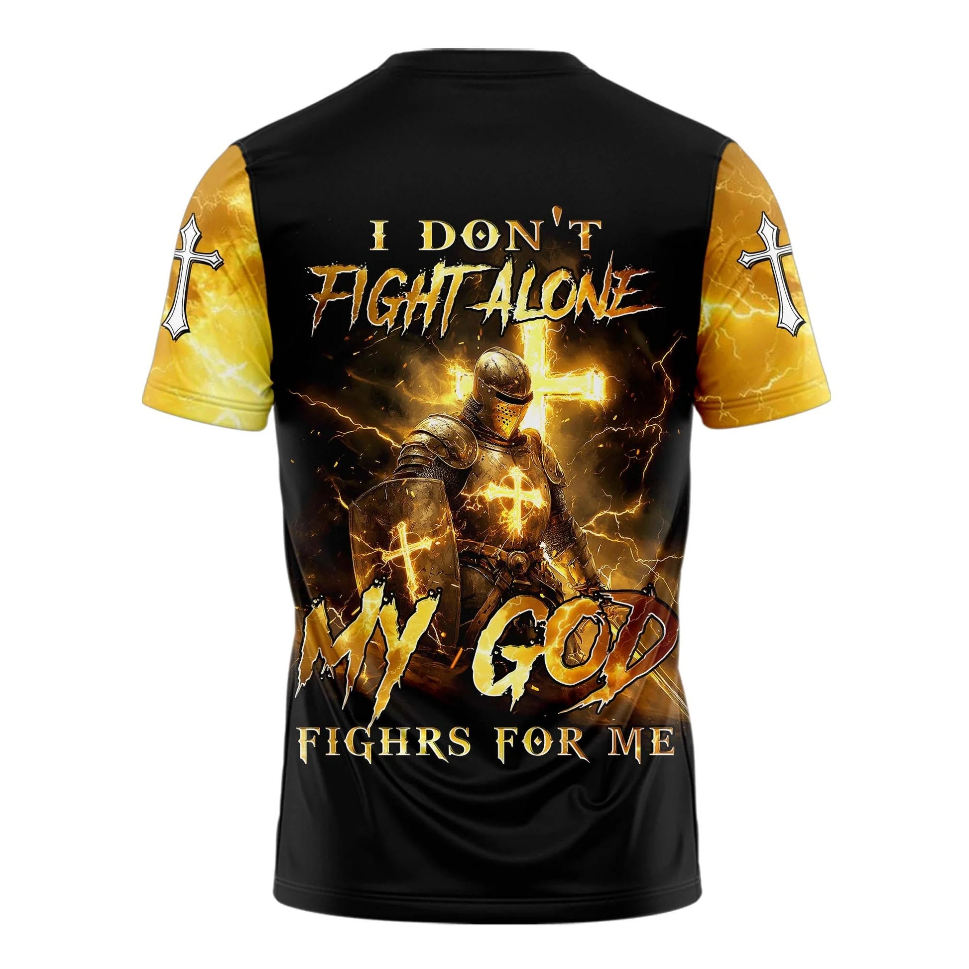 I Don't Fight Alone 3D TShirt - Image 2
