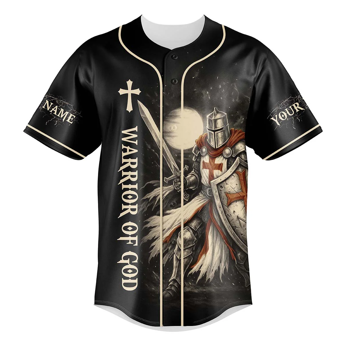 I Don't Know How My Story End Custom Name Baseball Jersey - Christant Gift For Him - Image 2