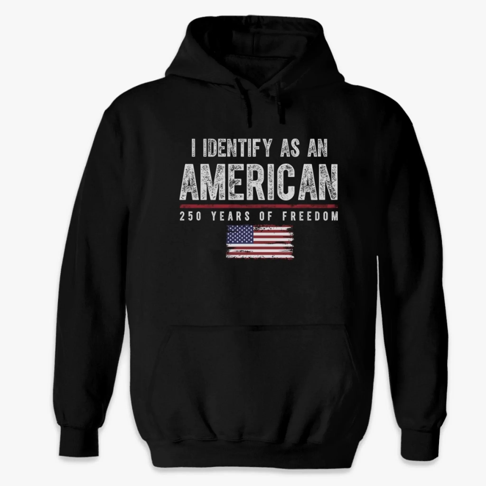 I Identify As An American 250 Years Of Freedom - Patriotic Shirt - Gift For Patriots - Image 4