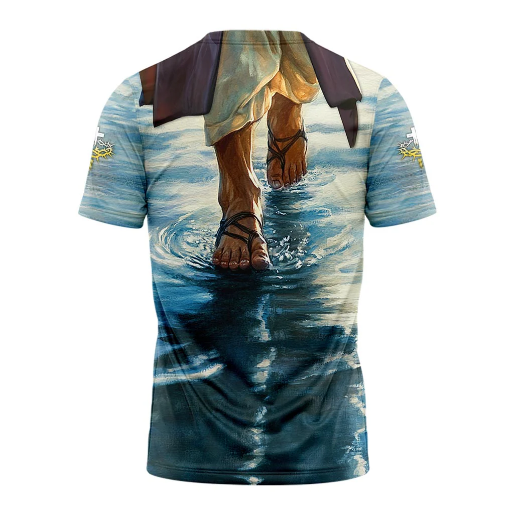 I Just Wanna Sit At The Feet Of Jesus 3D TShirt - Image 2