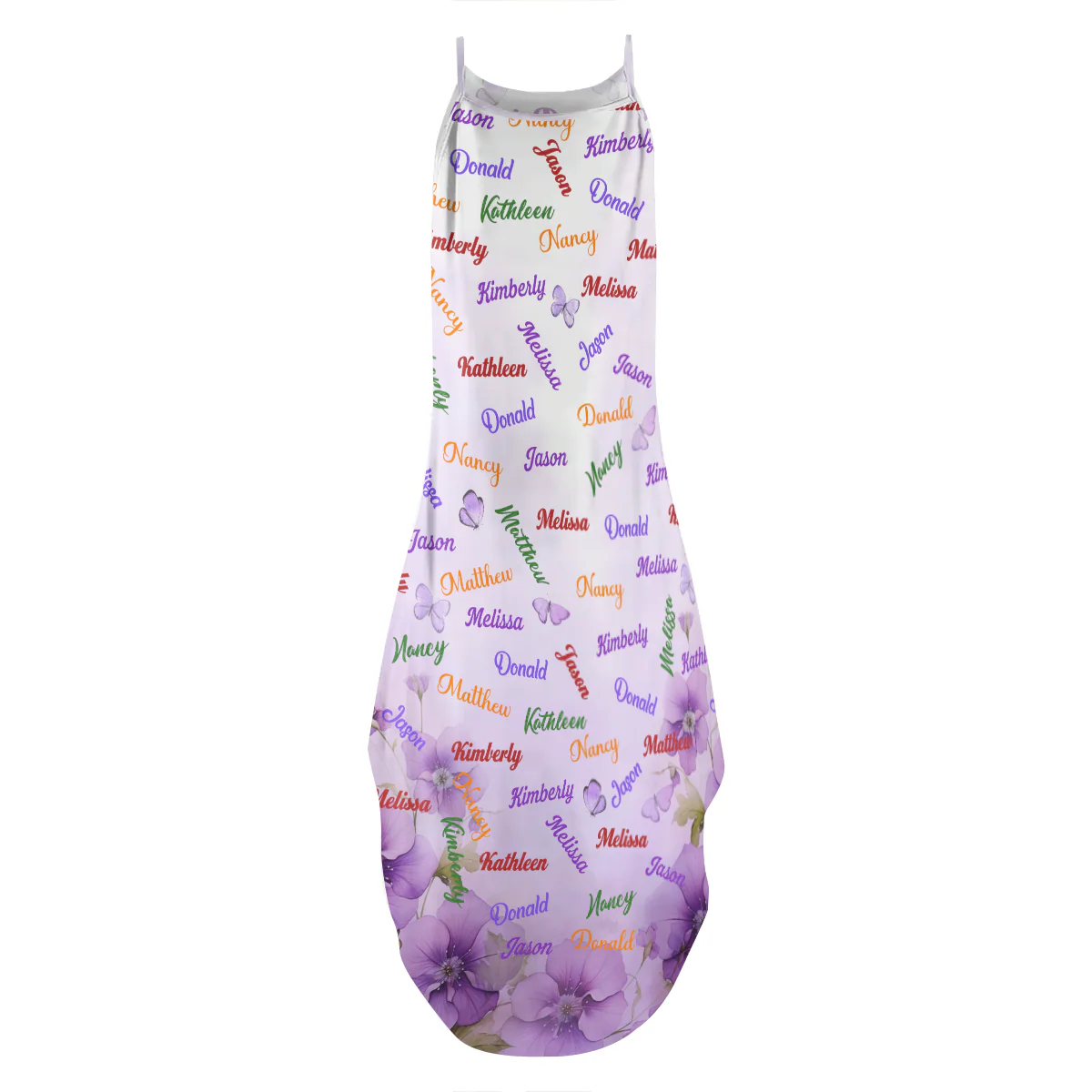 I Love Being A Grandma - Personalized Maxi Dress - Gift For Mom, Grandma - Image 5