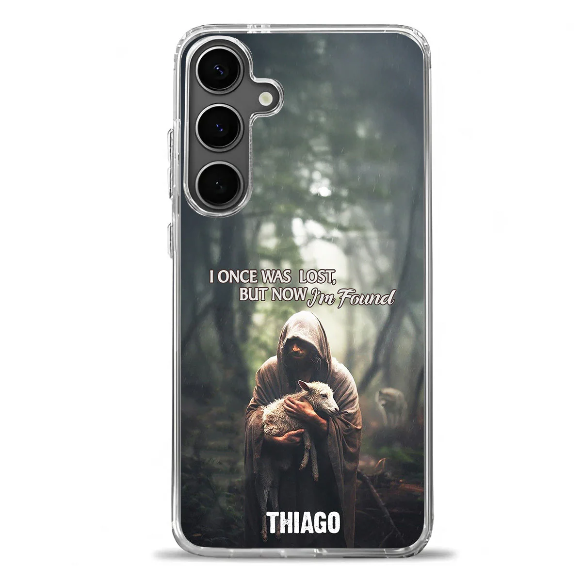 I Once Was Lost But Now I'm Found - Personalized Phone Case TD118 - Image 2