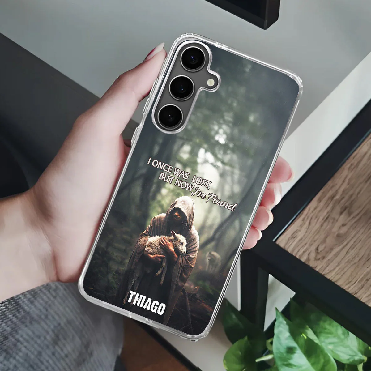 I Once Was Lost But Now I'm Found - Personalized Phone Case TD118 - Image 3