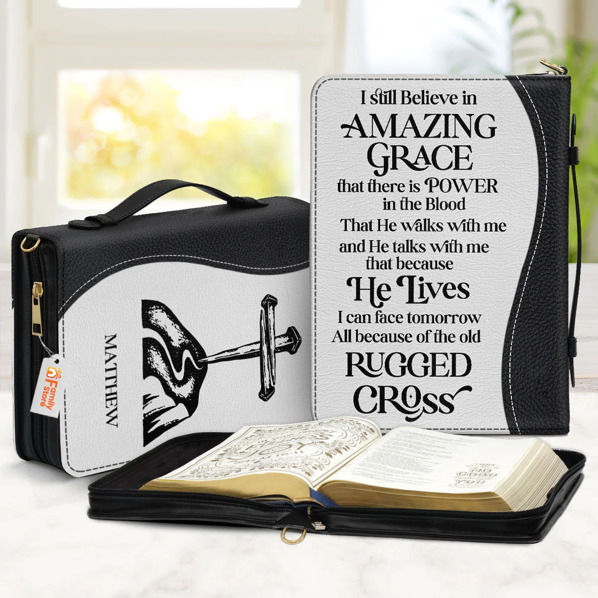 I Still Believe In Amazing Grace - Thoughtful Gift For Christians - Personalized Bible Covers - AT4082438 - Image 2
