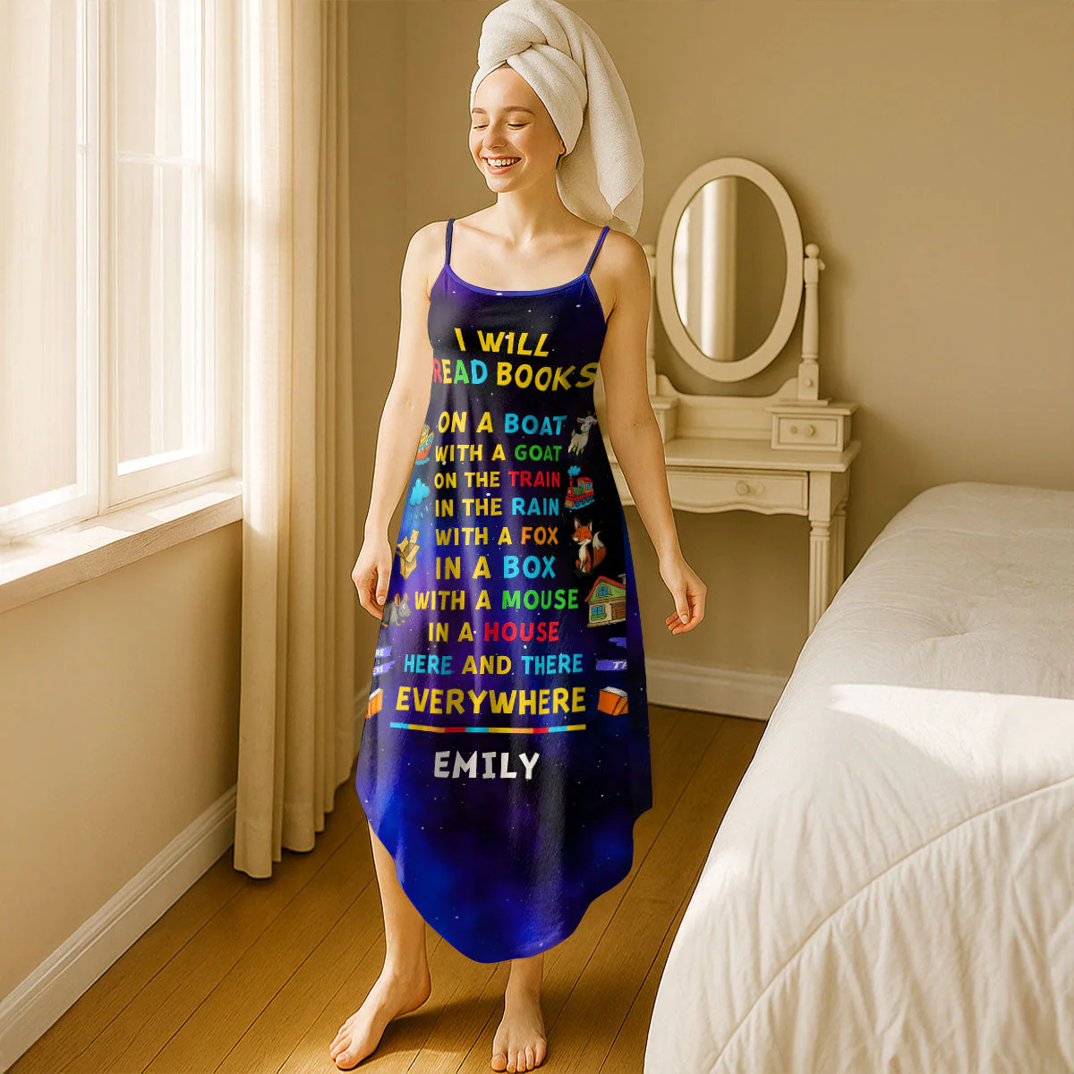 I Will Read Books - Personalized Maxi Dress - Image 3