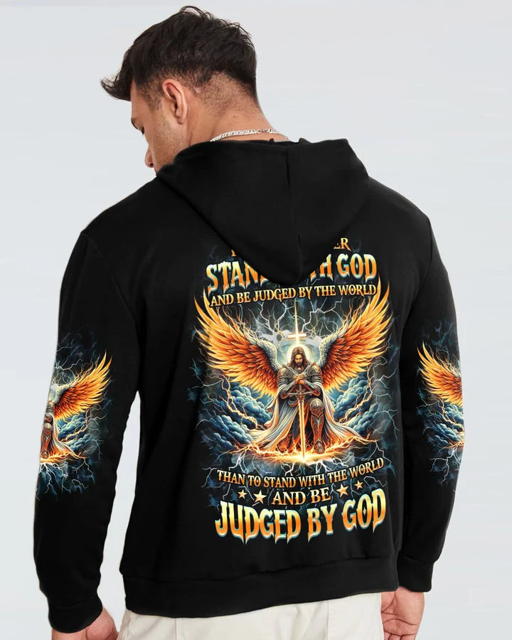 I Would Rather Stand With God - Men's All Over Print Shirt - AT4080523 - Image 12