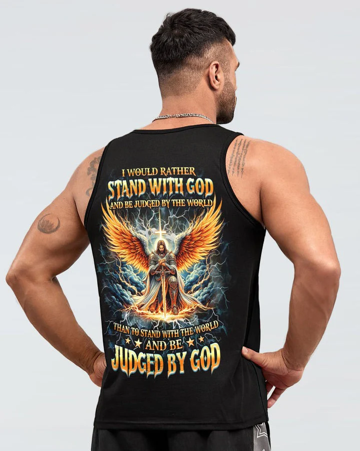 I Would Rather Stand With God - Men's All Over Print Shirt - AT4080523 - Image 14
