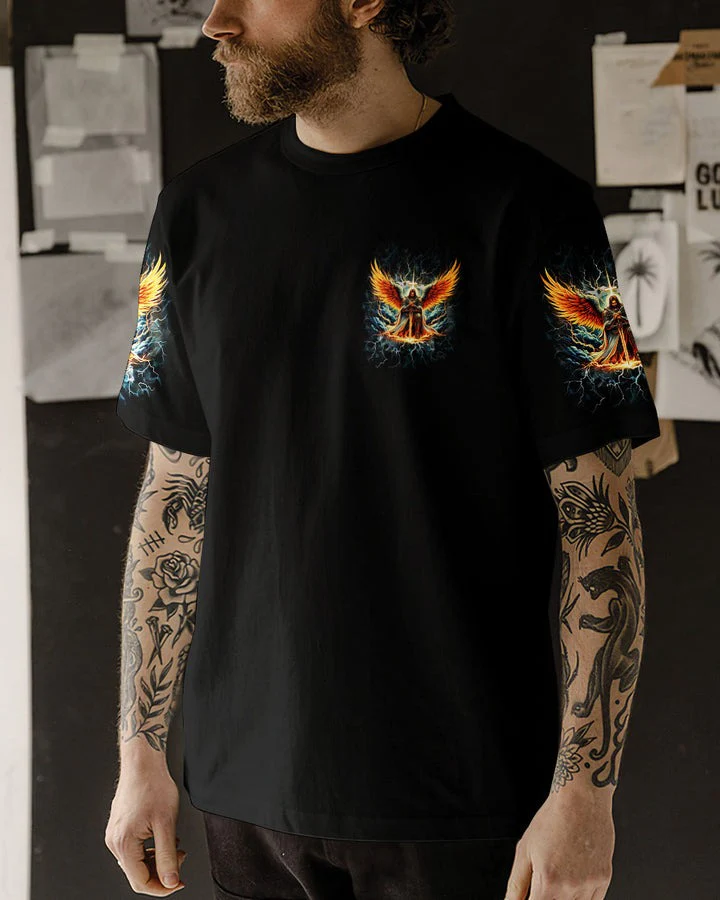 I Would Rather Stand With God - Men's All Over Print Shirt - AT4080523 - Image 2