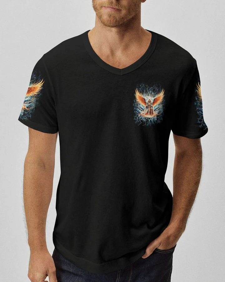 I Would Rather Stand With God - Men's All Over Print Shirt - AT4080523 - Image 5